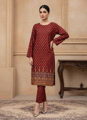 2 Pcs Unstitched Ladies Suit 217