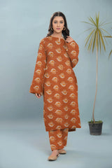 2 Pcs Unstitched Ladies Suit 103