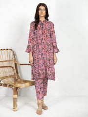 2 Pcs Unstitched Ladies Suit 140