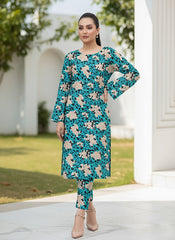 2 Pcs Unstitched Ladies Suit 205