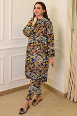 2 Pcs Unstitched Ladies Suit 130