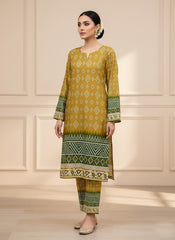 2 Pcs Unstitched Ladies Suit 209